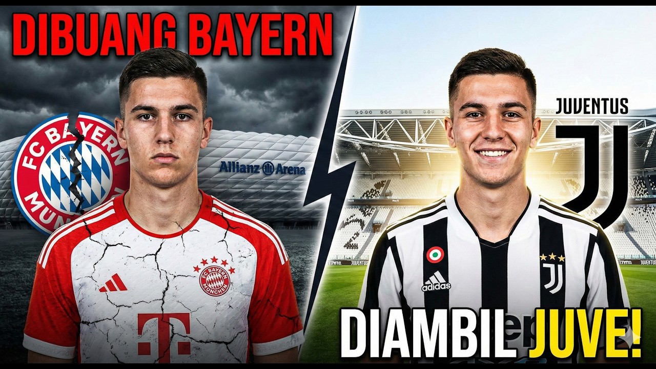 😱 BAYERN NYESEL LAGI?! Adin Ličina Resmi DIBAJAK Juventus! The Next Kenan Yıldız?