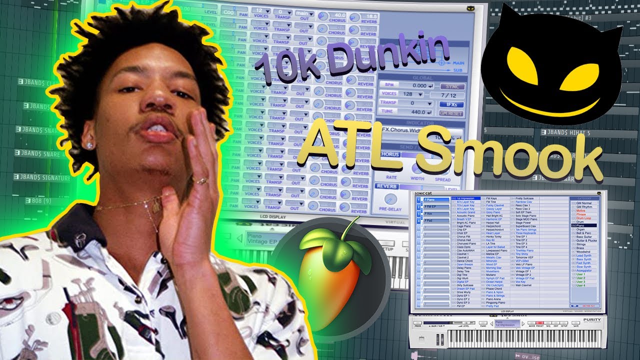 Making a 10K Dunkin x ATL Smook Type Beat in 5 MINUTES! [PLUGG Fl Studio Tutorial]