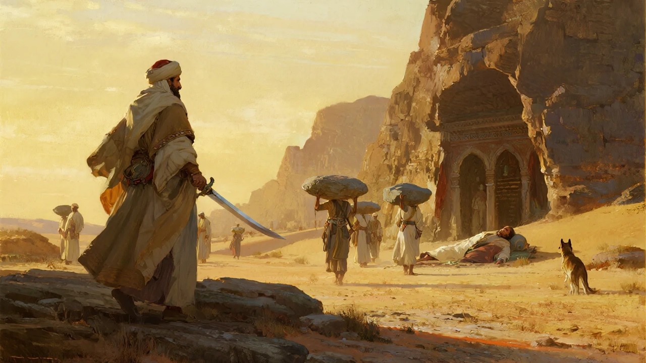 قصة الفقير الذي أنقذ بنت التاجر فاتهمه أبوها وطرده جريحًا لكنه عاد بعد السنين أغنى من في البلدة