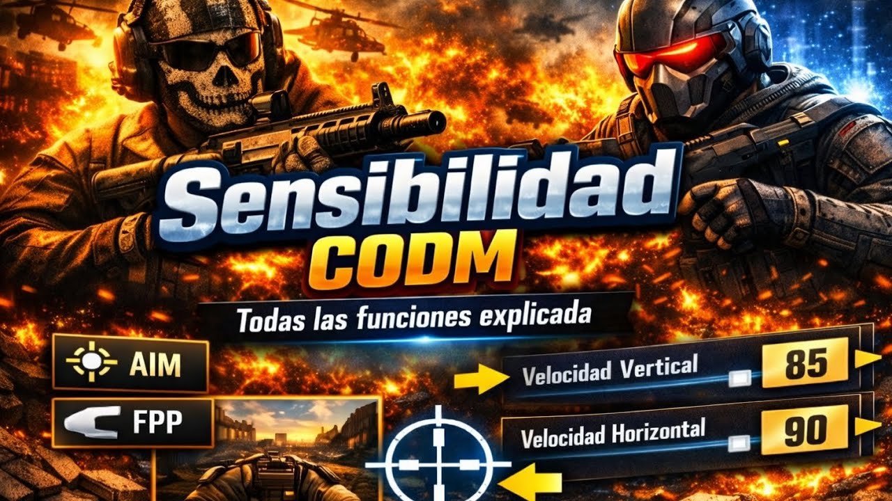 Sensibilidad CODM 🔥 Todas las funciones explicadas | Guía definitiva‎‎. 