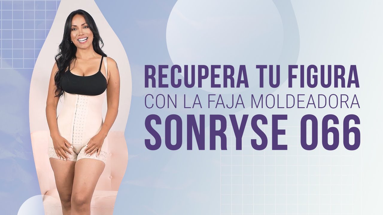 Recupera tu Figura con la Faja Colombiana Moldeadora Sonryse 066