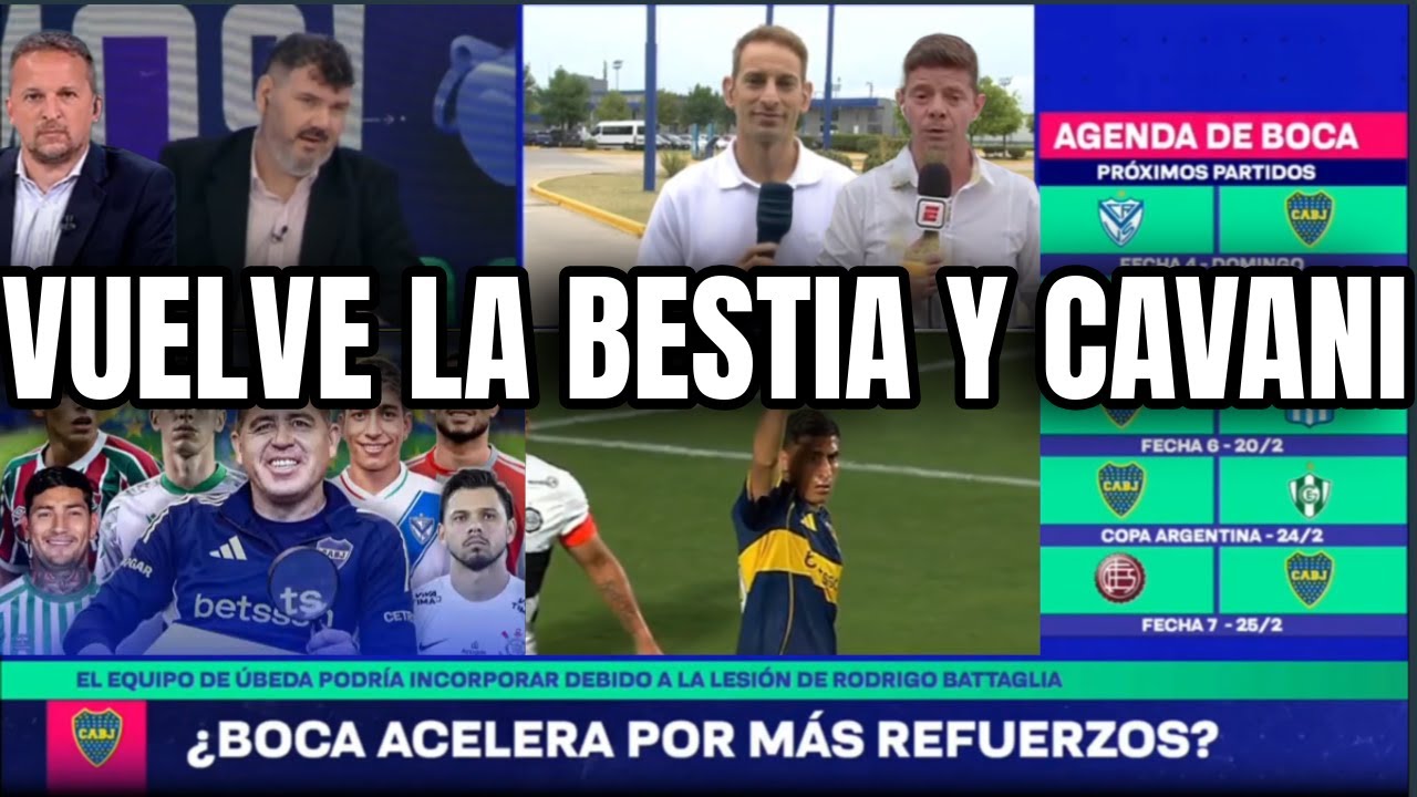 BOMBA BOCA BUSCA 2 NUEVES - RIQUELME quiere REFUERZOS para la Copa Libertadores💣🔥