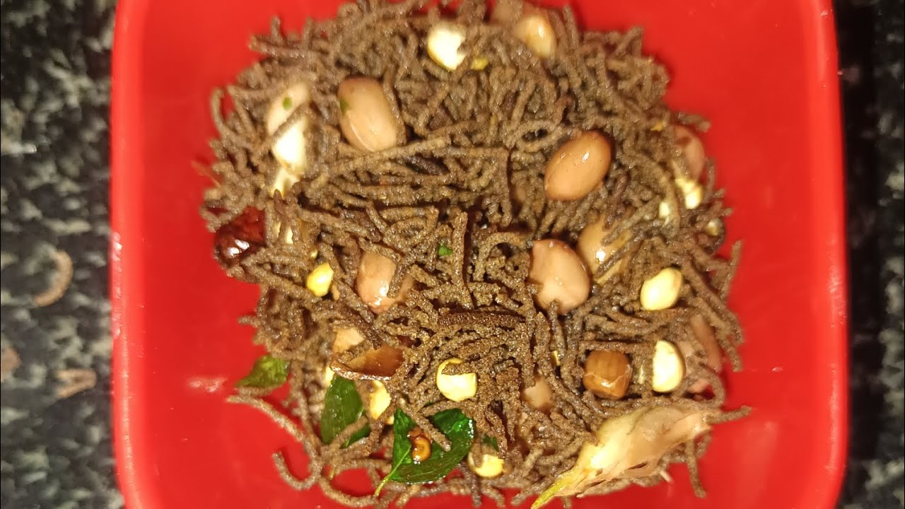 ರಾಗಿ ಮಿಕ್ಸಚರ್ || RAGI MIXTURE || Better and Healthy snack for Tea Time.