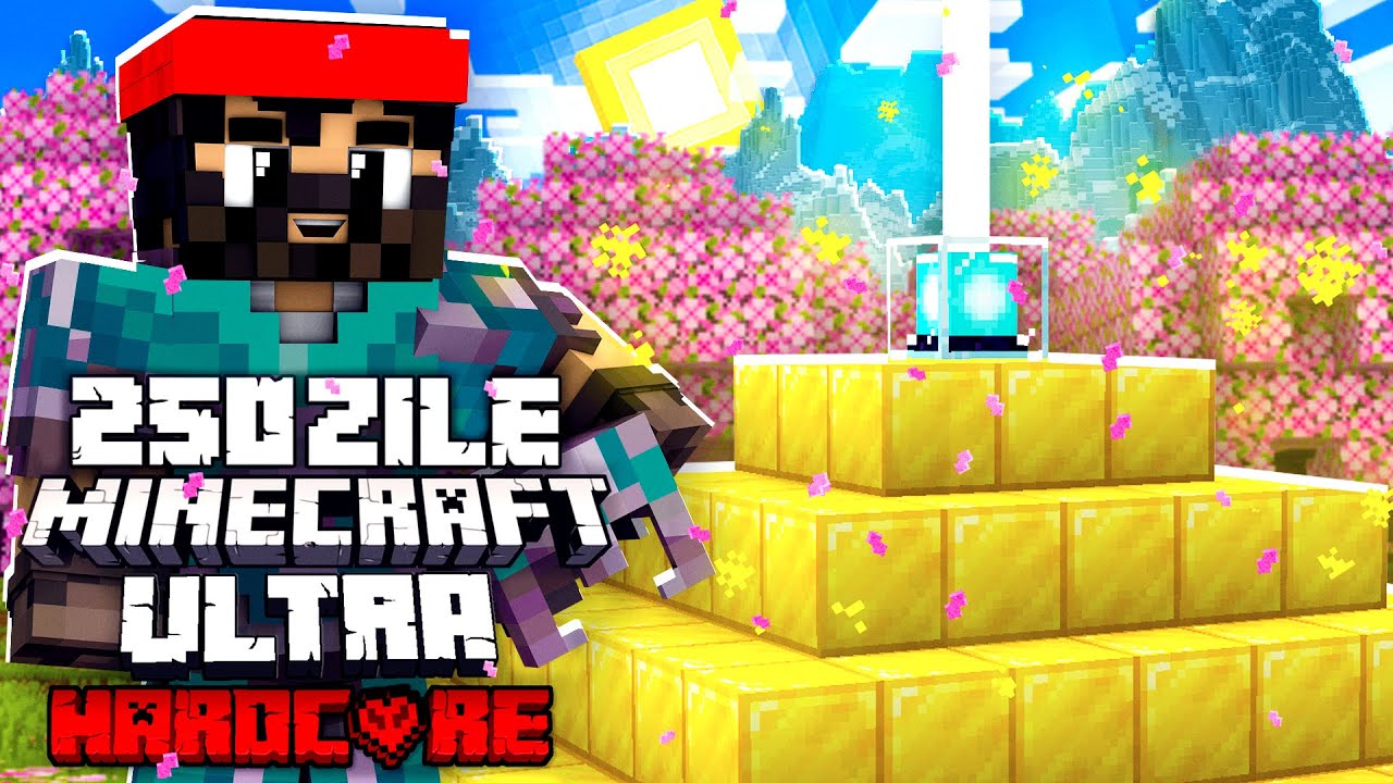 Am Supravietuit 250 de Zile pe Minecraft Ultra Hardcore