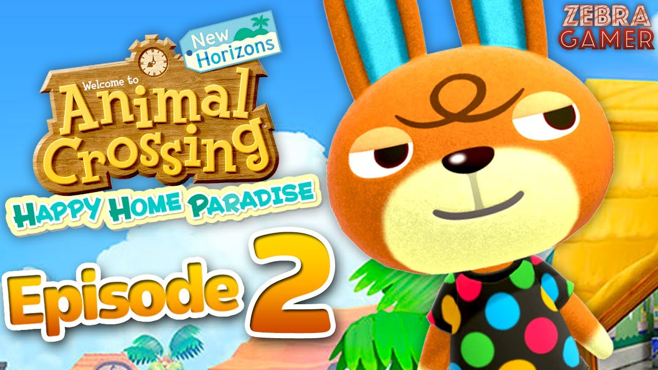 Animal Crossing New Horizons DLC! - Happy Home Paradise Part 2 - Claude's Home Game Hideaway!