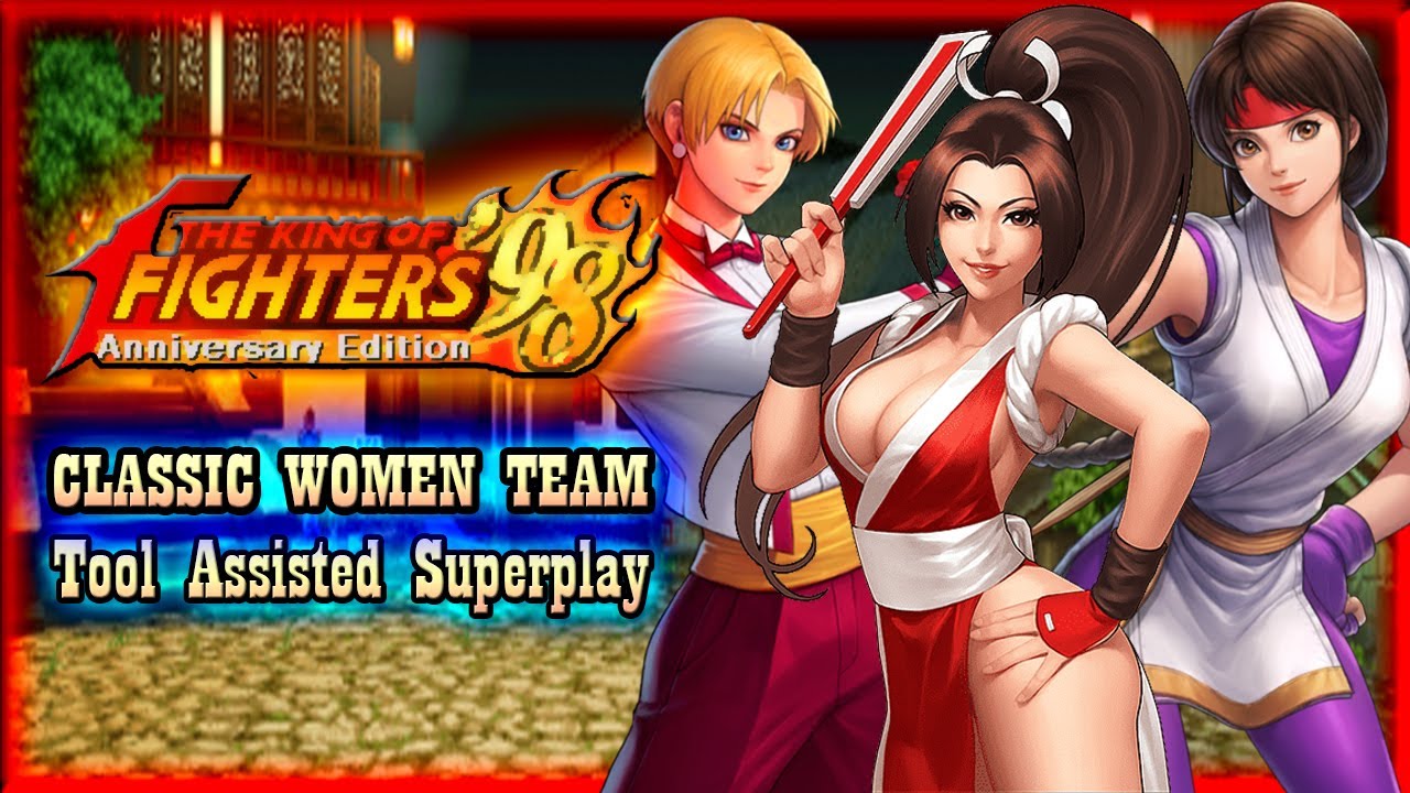 【TAS】THE KING OF FIGHTERS '98 ANNIVERSARY EDITION - CLASSIC WOMEN TEAM \ KING \ EX MAI \ EX YURI