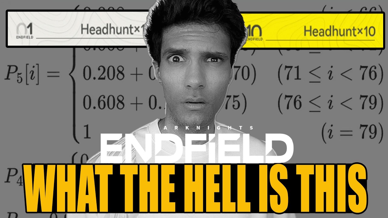 The Data Is COOKED what the HELL is Arknights Endfield Gacha System?