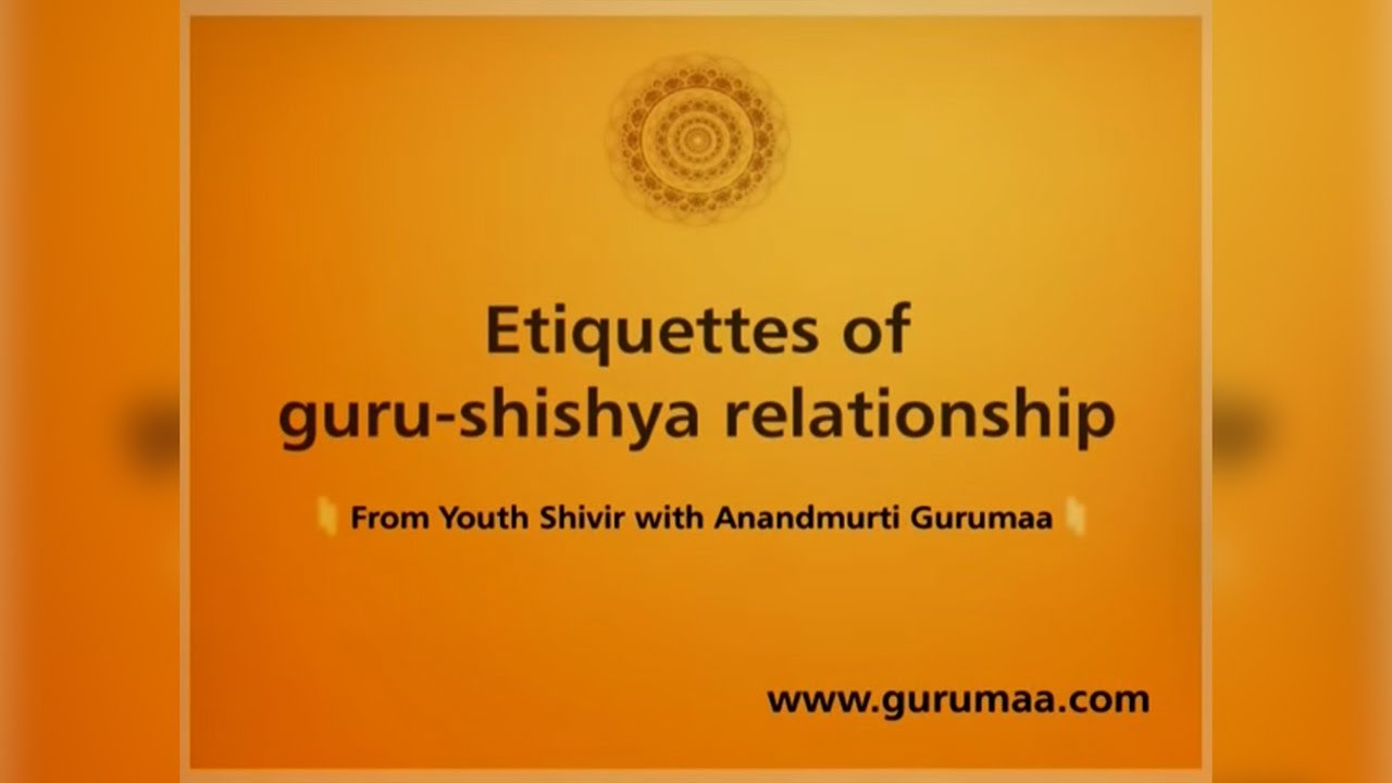 Satsang by Anandmurti Gurumaa| Guru Shishya Sambandh