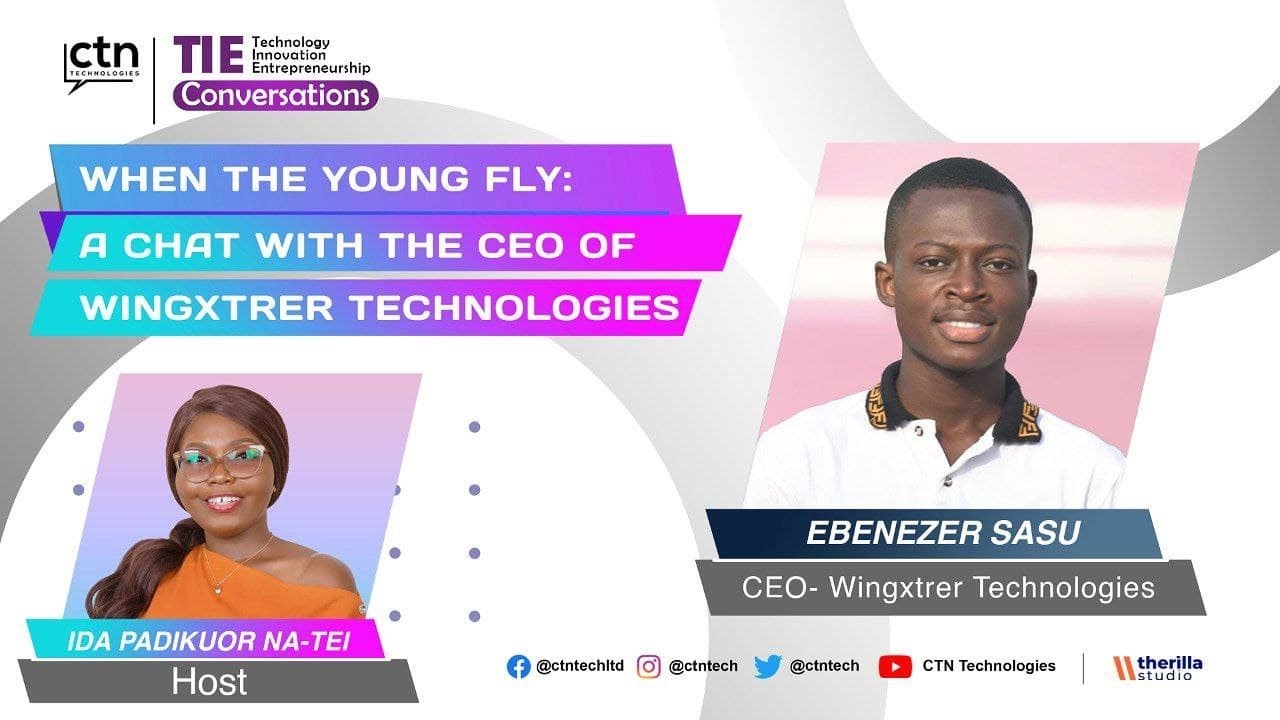 When the young fly: A Chat with the CEO of Wingxtrer Technologies- Ebenezer Sasu Jnr #drones #planes