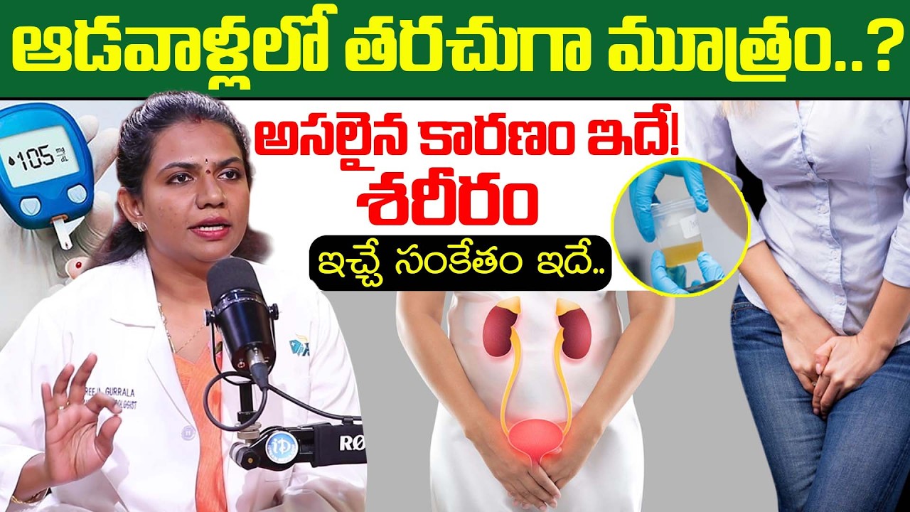 Urinary Problems: Symptoms, Risk Factors, Diagnosis and Treatment | Dr. Shreeja Gurrala | iDream