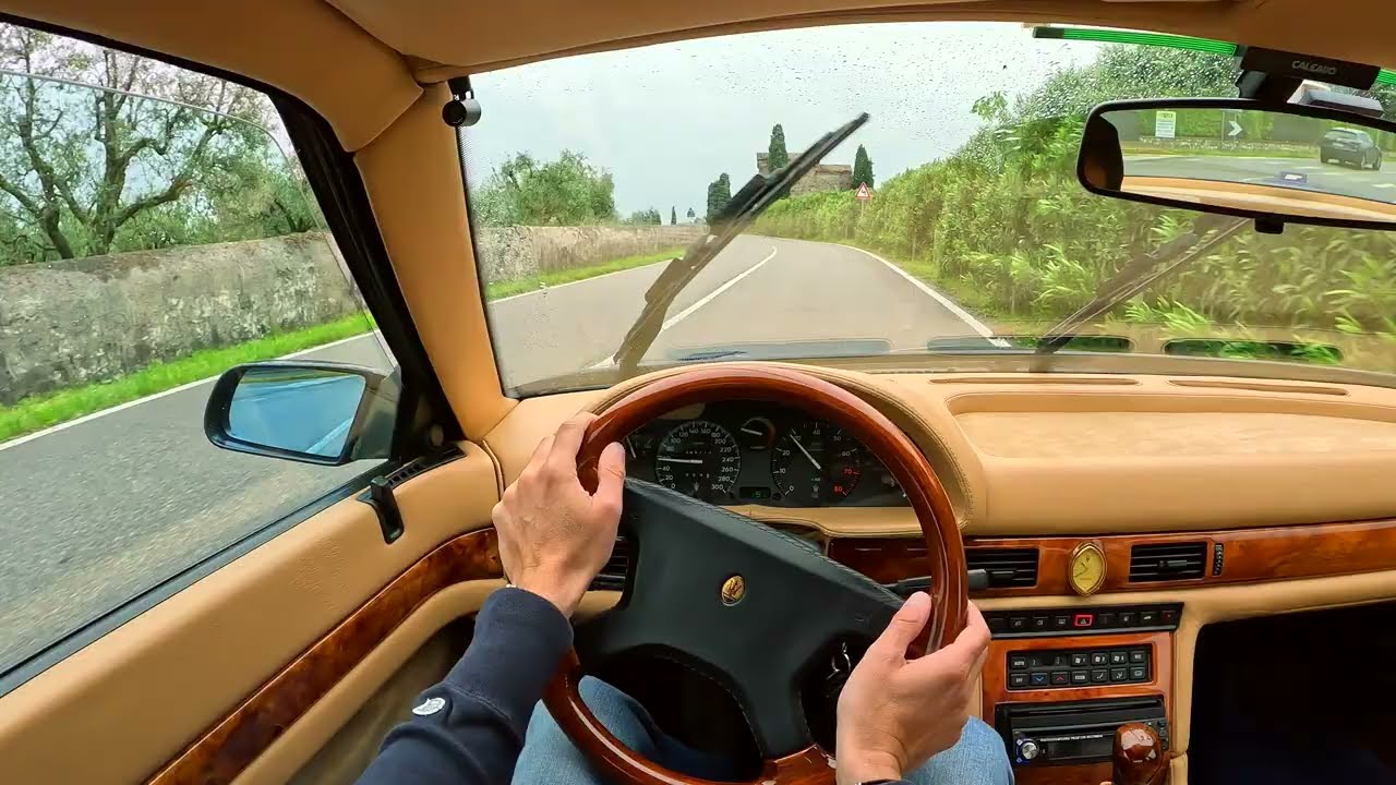 POV - 1996 Maserati Ghibli II GT - Garda Lake (Italy)