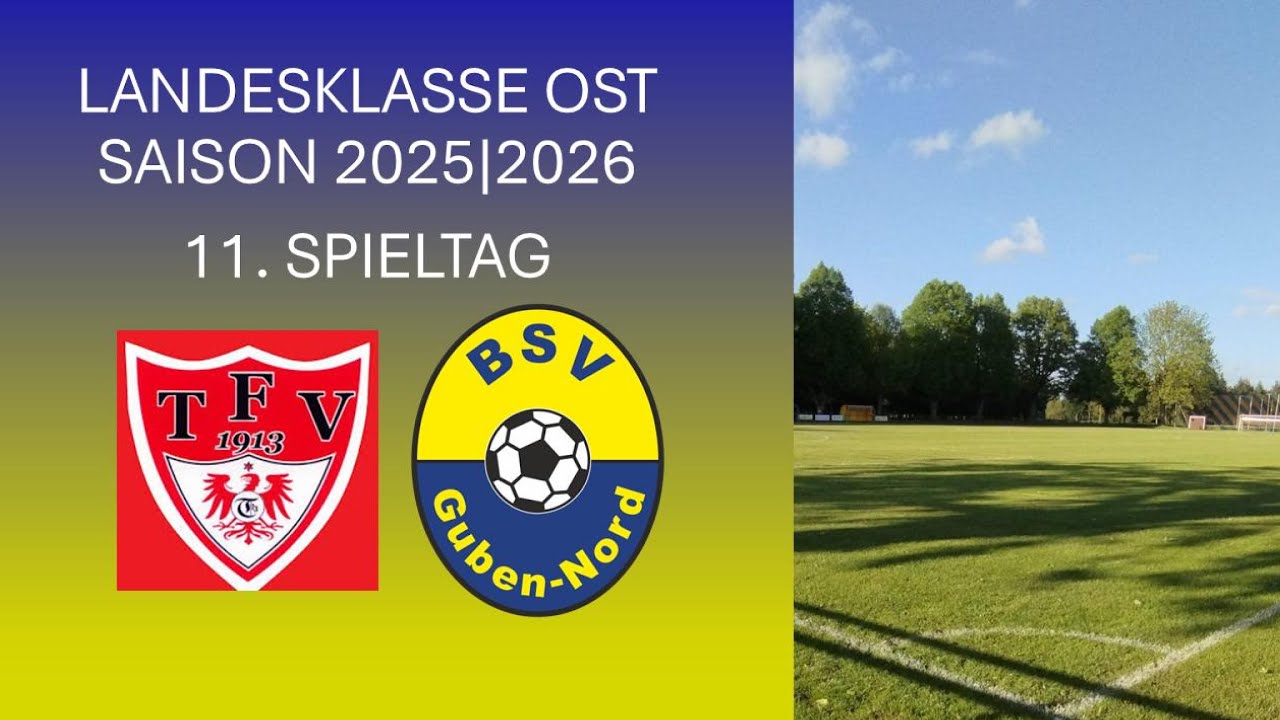 ⚽️ Teltower FV gegen BSV Guben Nord | Landesklasse Ost 11. Spieltag 💙💛