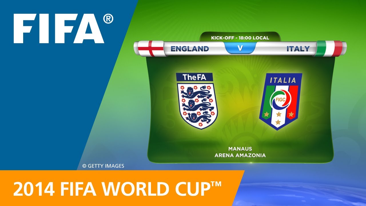 England v. Italy - Teams Announcement