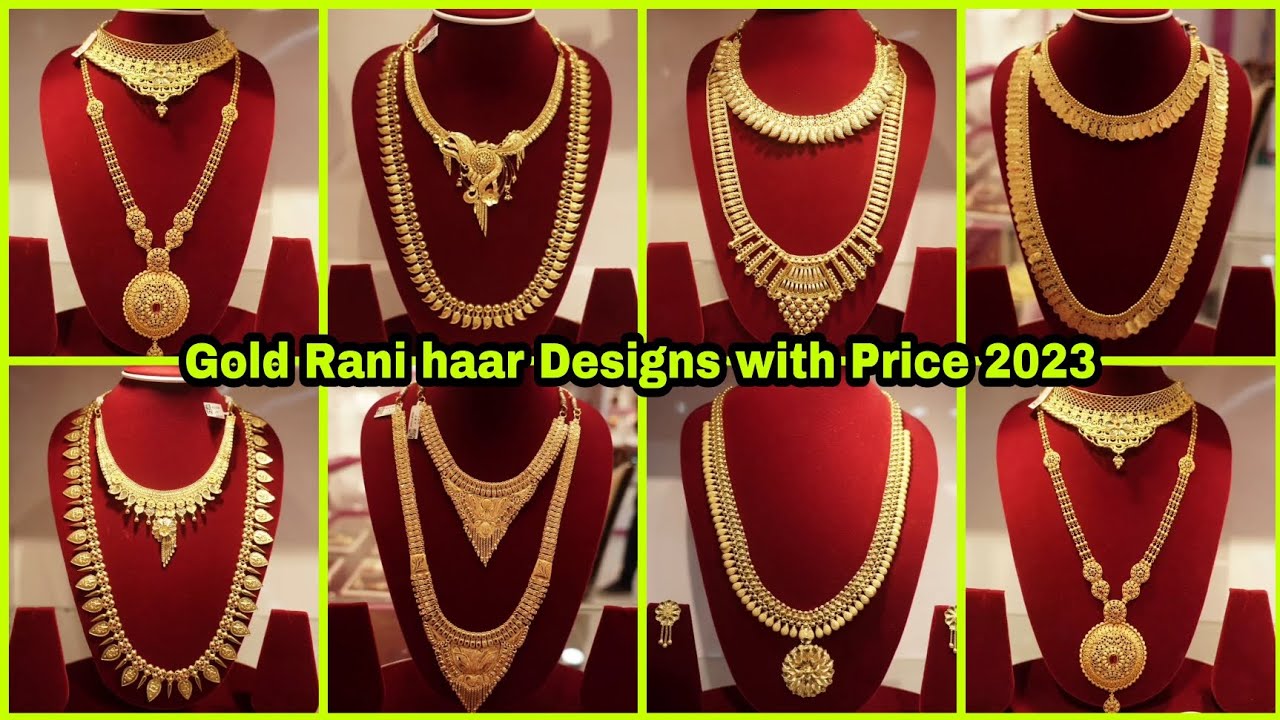Rani haar design 2023 || new design of the 22kt gold rani haar in 2023