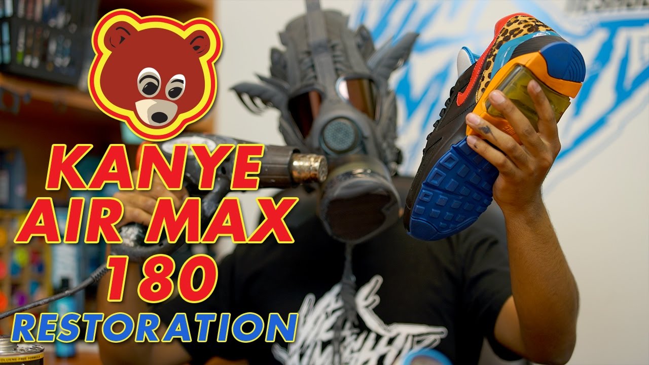 Restoring Unreleased Kanye Air Max 180 - Restorations With Vick