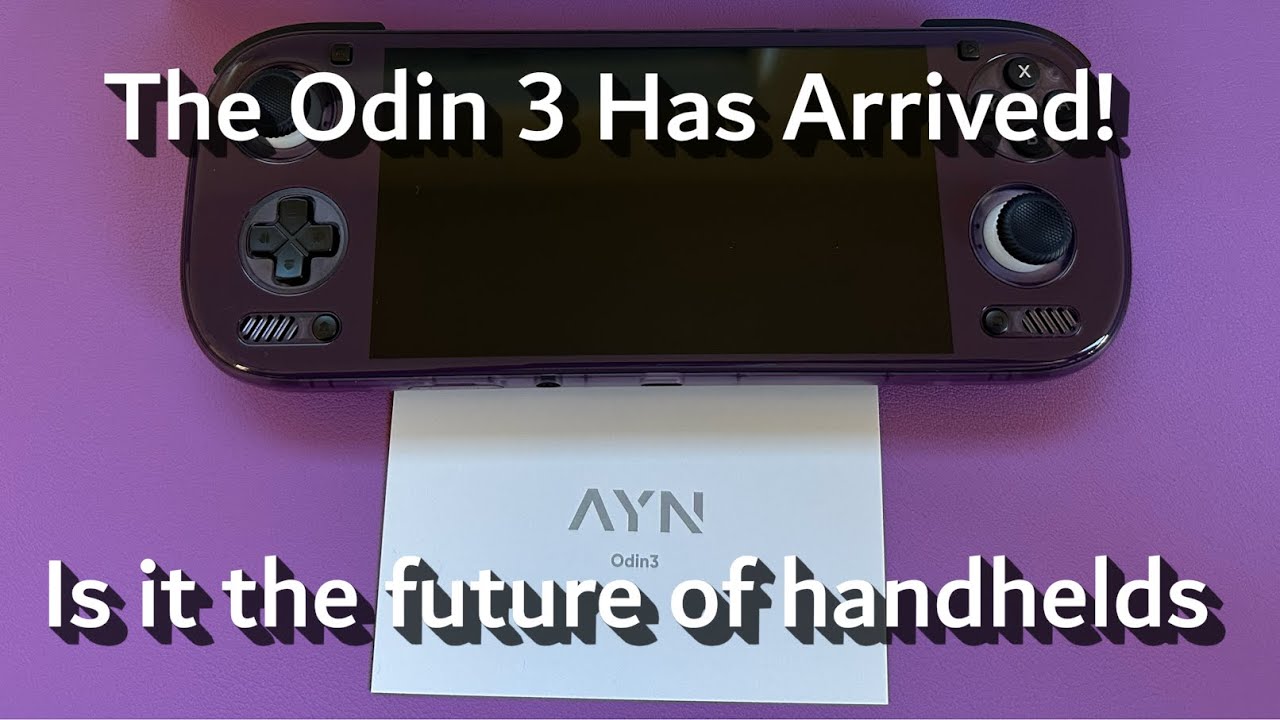 Is the Odin 3 the Best Gaming Handheld? //Unboxing and Impressions