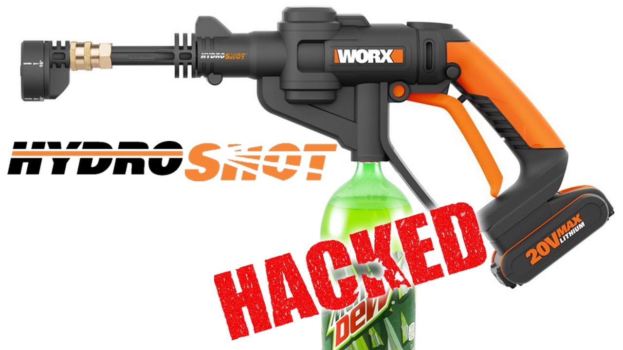 WORX Hydroshot  - Portable Cordless Water Power Cleaner - BEST REVIEW