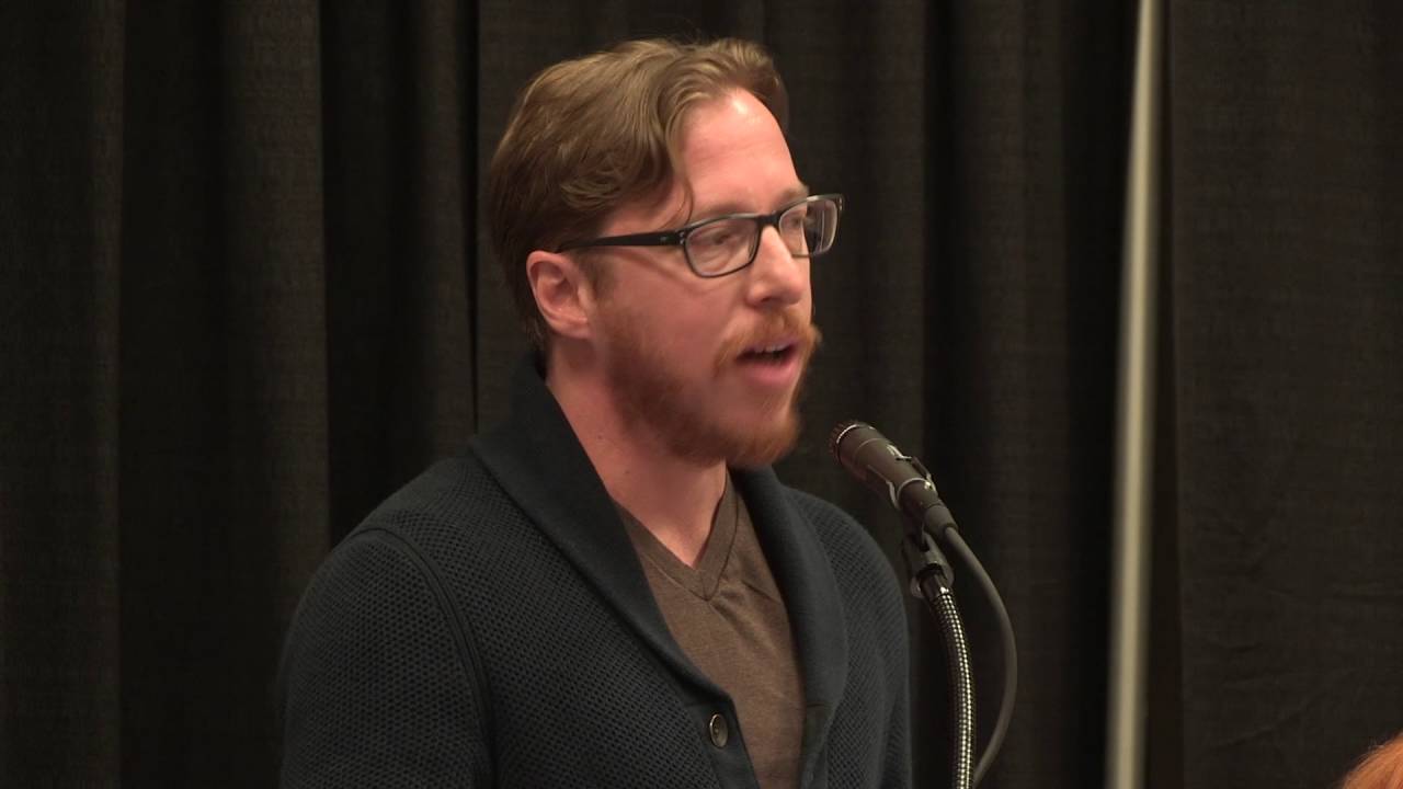 Blake Crouch (DARK MATTER) at the PRH Library Marketing & Library Journal Author Breakfast