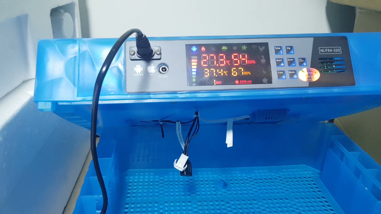 Incubadora autom&aacute;tica de 64 huevos Jers Import