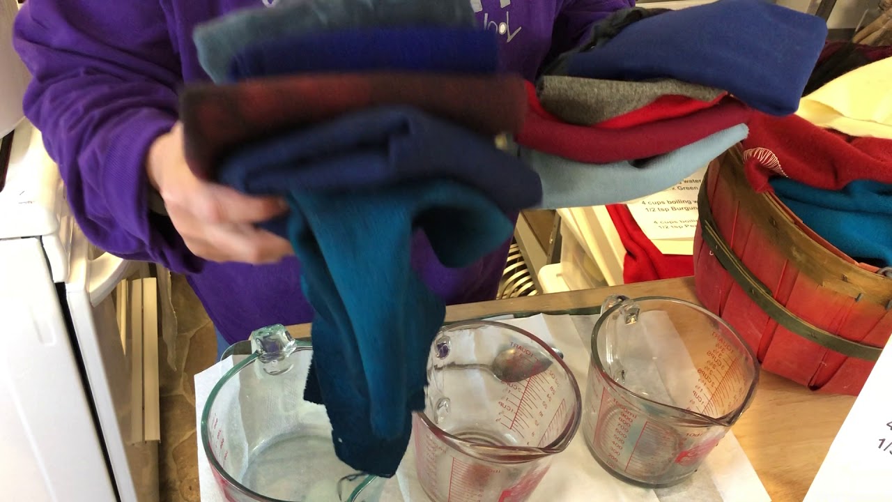 In the Dye Kitchen With Lisanne Miller, Dyeing Antique Black