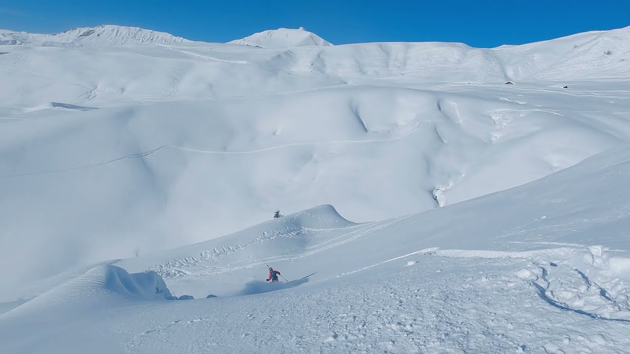 Ski de rando, Tour de Tête de la cicle, les Contamines-Montjoie