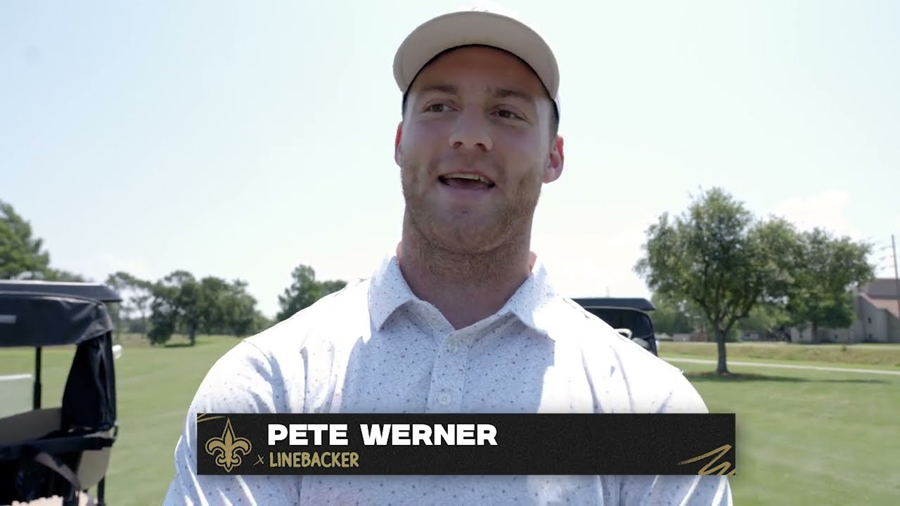 Pete Werner on Year 2 | Saints Hall of Fame Golf Classic 2023