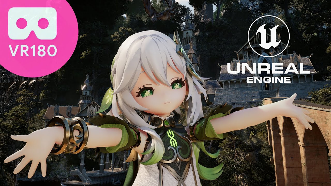 [MMD][VR180]  : Genshin Impact: Nahida / 纳西妲 / ナヒーダ | おまえも♡/ Omaemo