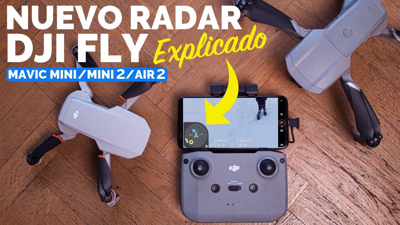 NUEVO RADAR/BRÚJULA DJIFly v1.2.2 EXPLICADO | Mavic MINI/MINI 2/AIR 2