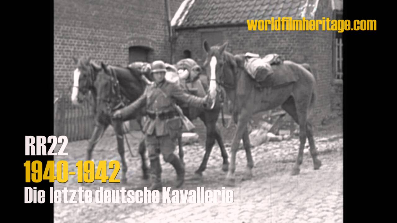 WWII - Wehrmacht - Die letzte deutsche Kavallerie (3) - 1940 Belgium/France - last german cavalry