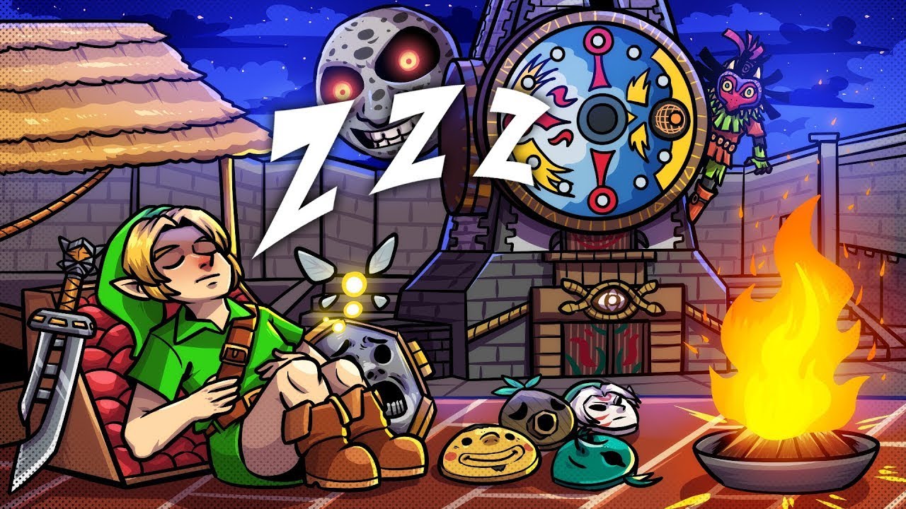 2h de  Zelda Majora's Maks para Dormir