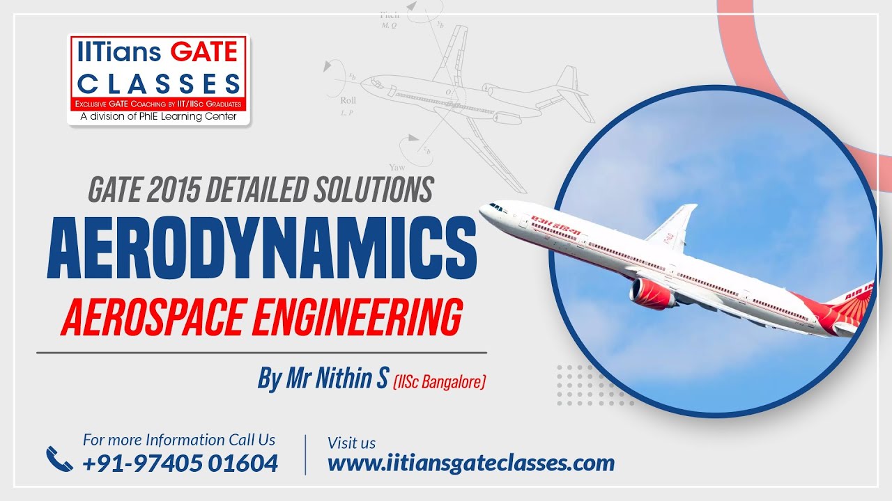 GATE 2015 Aerospace Engineering Question Paper | Aerodynamics Solution | GATE AE Online Lectures