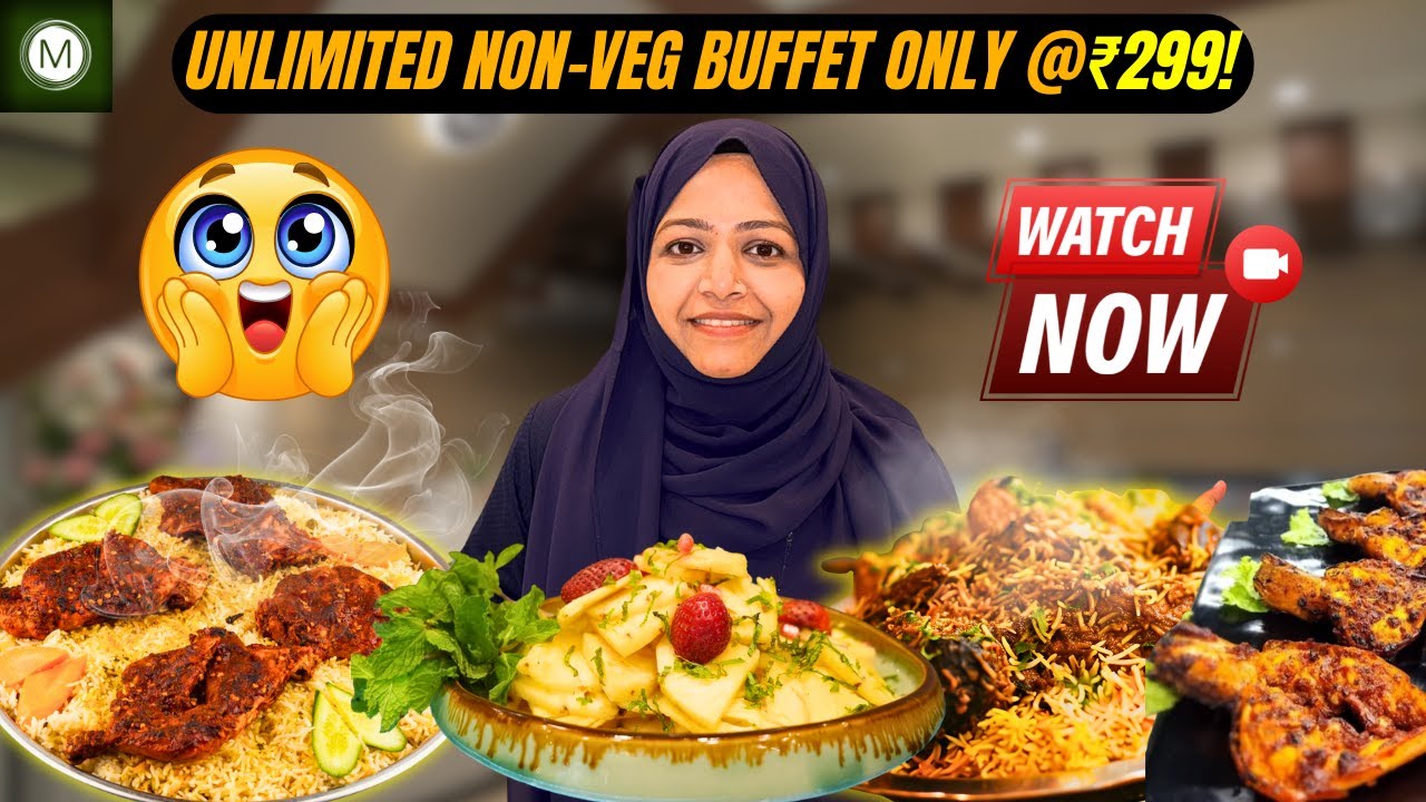 Bangalore Frazertown's Best Unlimited Non-Veg Buffet at Just 299/-