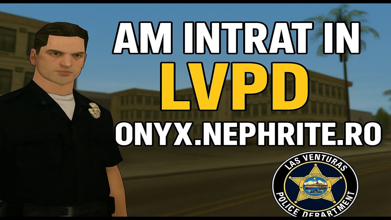DE AZI PORT INSIGNA LVPD! 🔥 Onyx Nephrite 