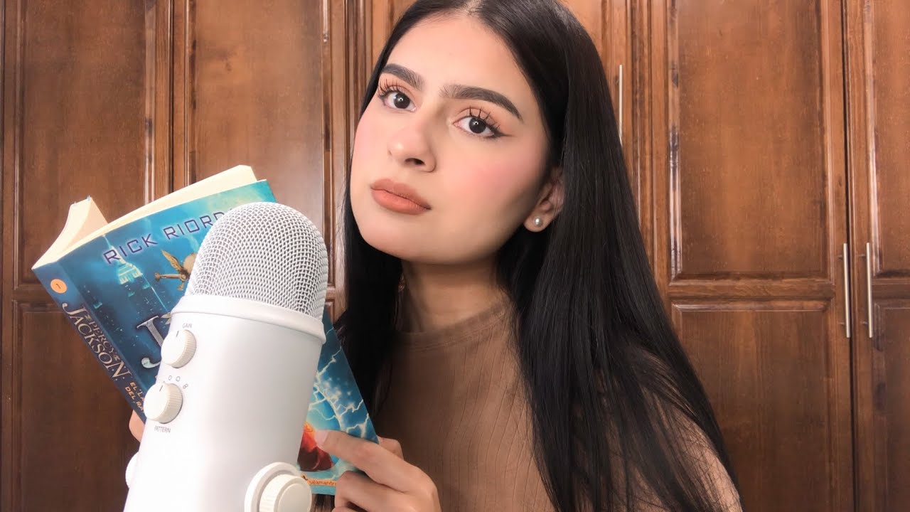 ASMR LECTURA 100% INAUDIBLE 🌛 *mouth sounds*