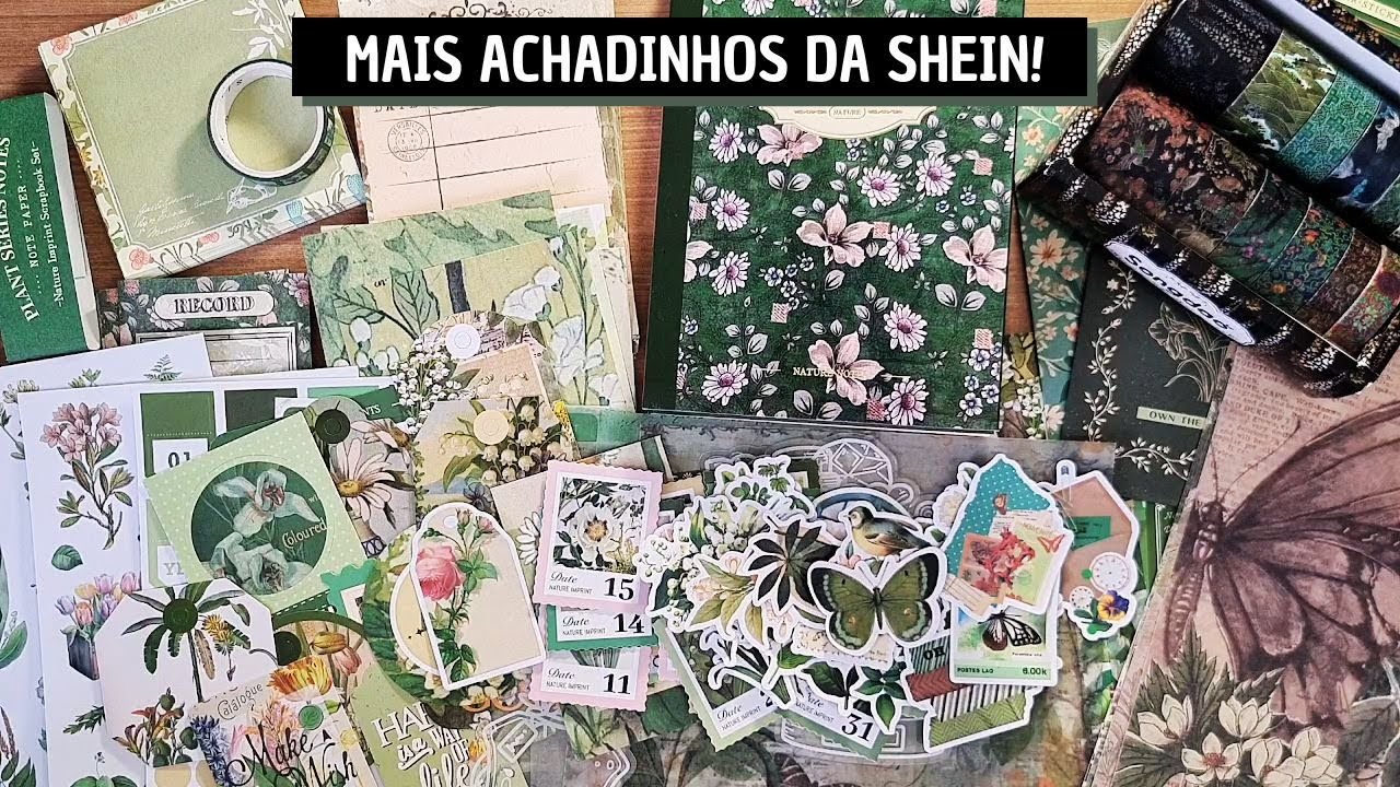 TESTANDO PAPELARIA DA SHEIN 📦 | Comprinhas para Bullet Journal e Scrap - Parte 2