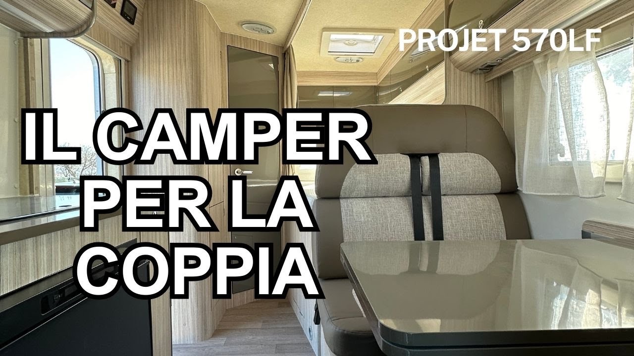 AIESISTEM - 570LF | Camper compatto per la coppia!