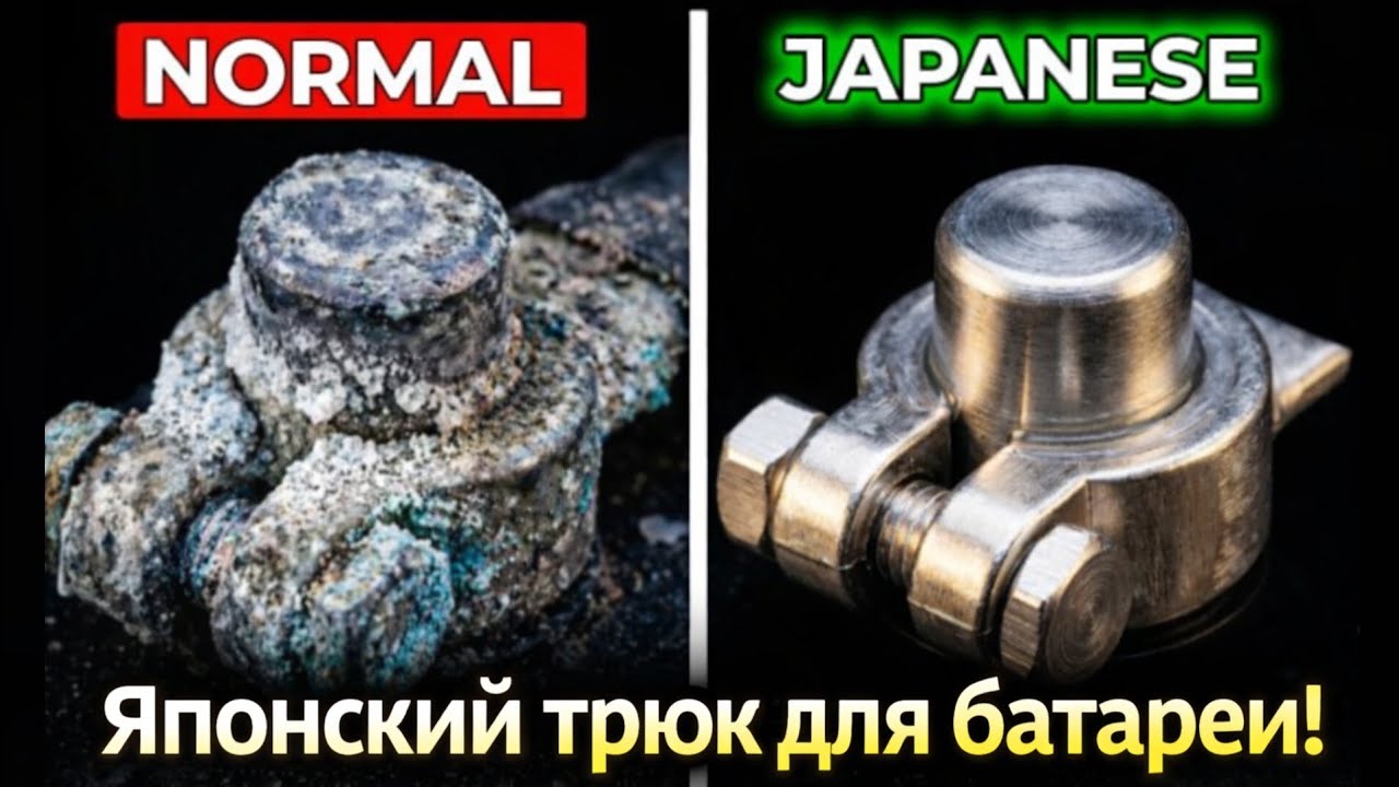 Японский секрет: как удвоить срок службы аккумулятора за 2 минуты