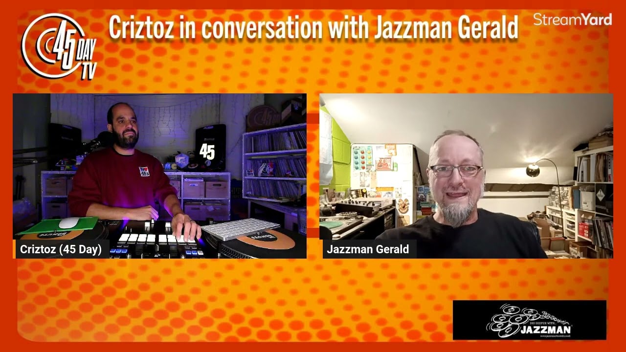 Criztoz in conversation with Jazzman Gerald  - Jazzman Records