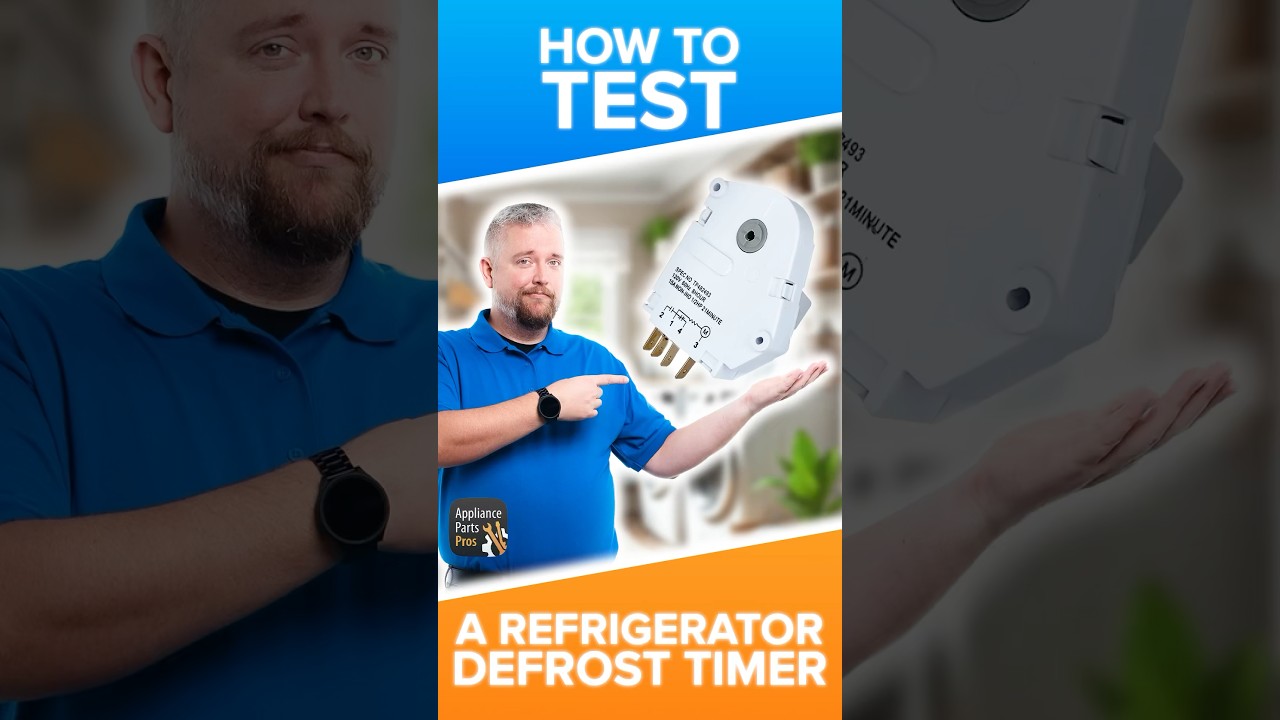 How to Test a Refrigerator Defrost Timer Manually