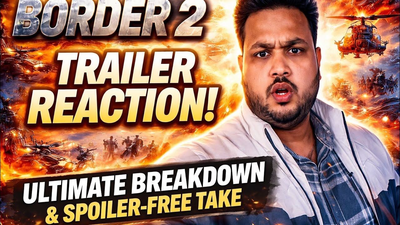 BORDER 2 Trailer Reaction: Shocking Twist I Didn't Expect