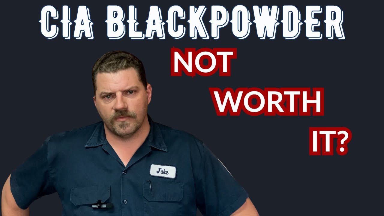 “CIA Method” Black Powder. Complete And Total Disappointment