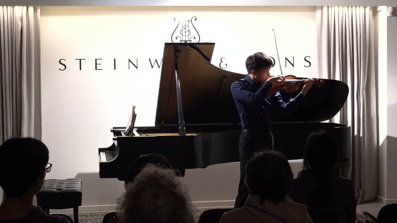Bach solo violin sonata No.1 Adagio and Fugue
