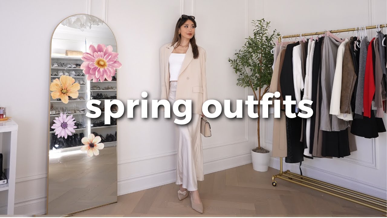 SPRING OUTFITS 2025 🌸 old money rich girl inspired 💸