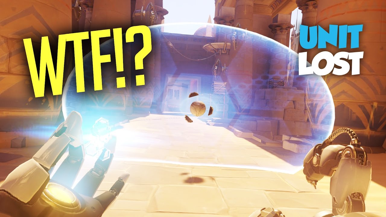 Overwatch - NEW Symmetra PTR Gameplay - SHE CAN THROW REINHARDT’S BARRIER!!!