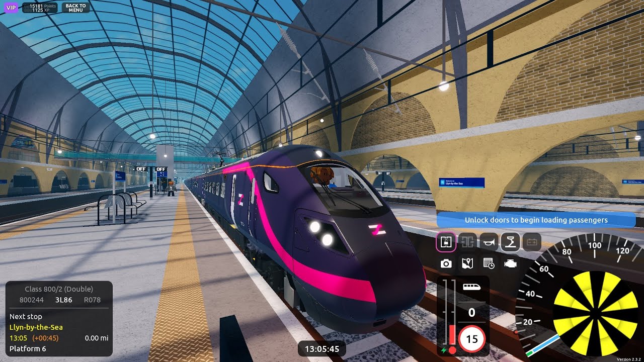 Class 800 Double with Guard to Stepford Central 