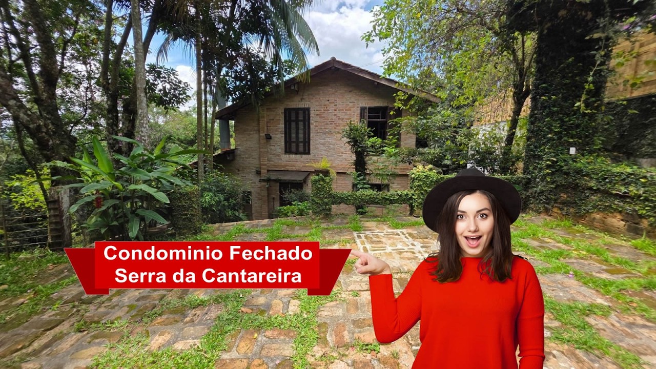 Casa a Venda em Condomínio Fechado na Serra da Cantareira - Seu Paraiso especial a 30 minutos de SP.