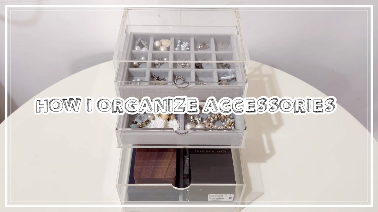 EN/JP) Accessories storage | アクセサリー収納見直しました　声あり ｜how I store / organize my jewelry, accessories