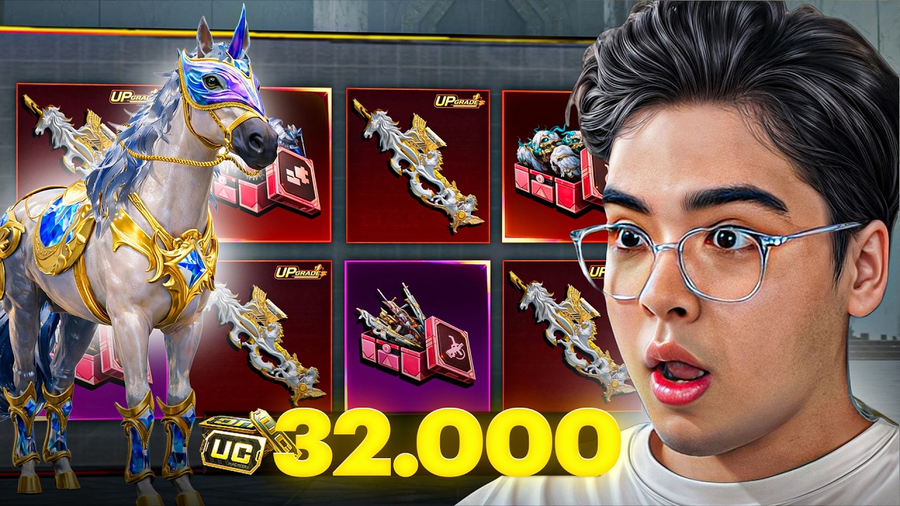 ۳۲ هزار یوسی برای پی نود طلایی اما … 🔥 Golden Pegasus p90 opening