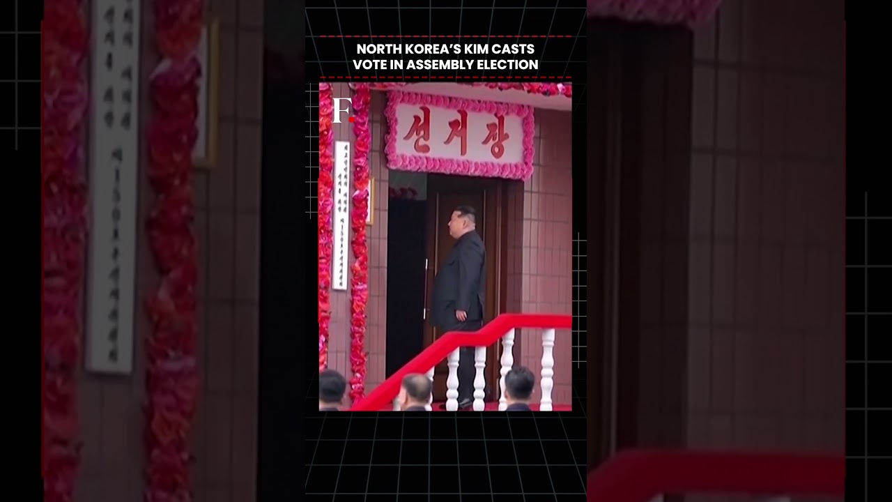 #FirstpostNews: North Korea's Kim Jong Un Casts Vote in Assembly Elections | N18G