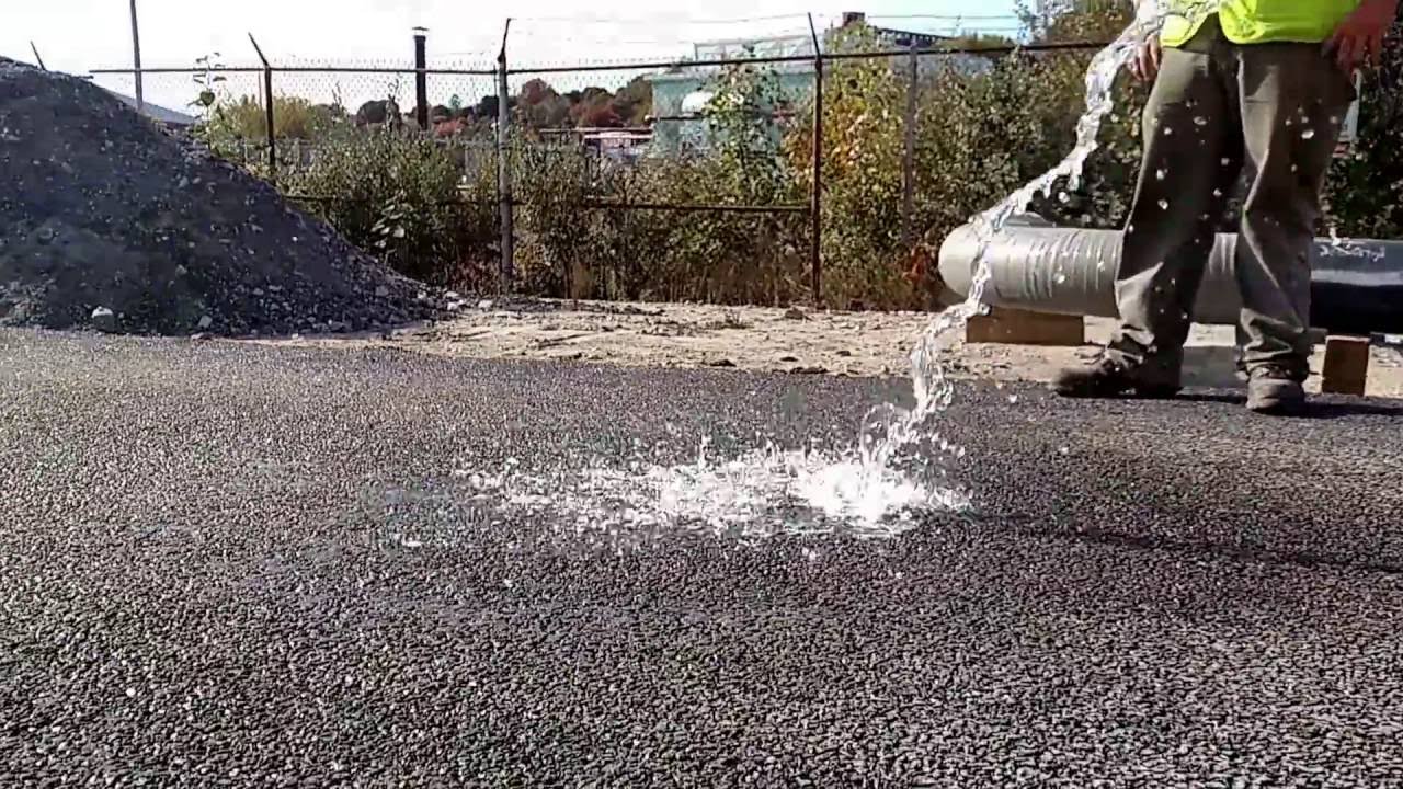 Permeable Pavement Test Strip (OGFC) - International Marine Terminal